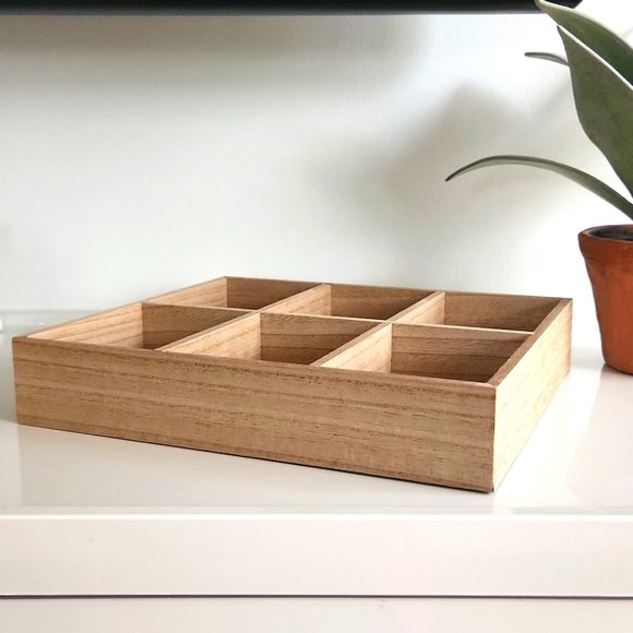 New Target Bullseye Christmas Trees Wooden Serving Tray Crate Christmas … - Picture 4 of 5